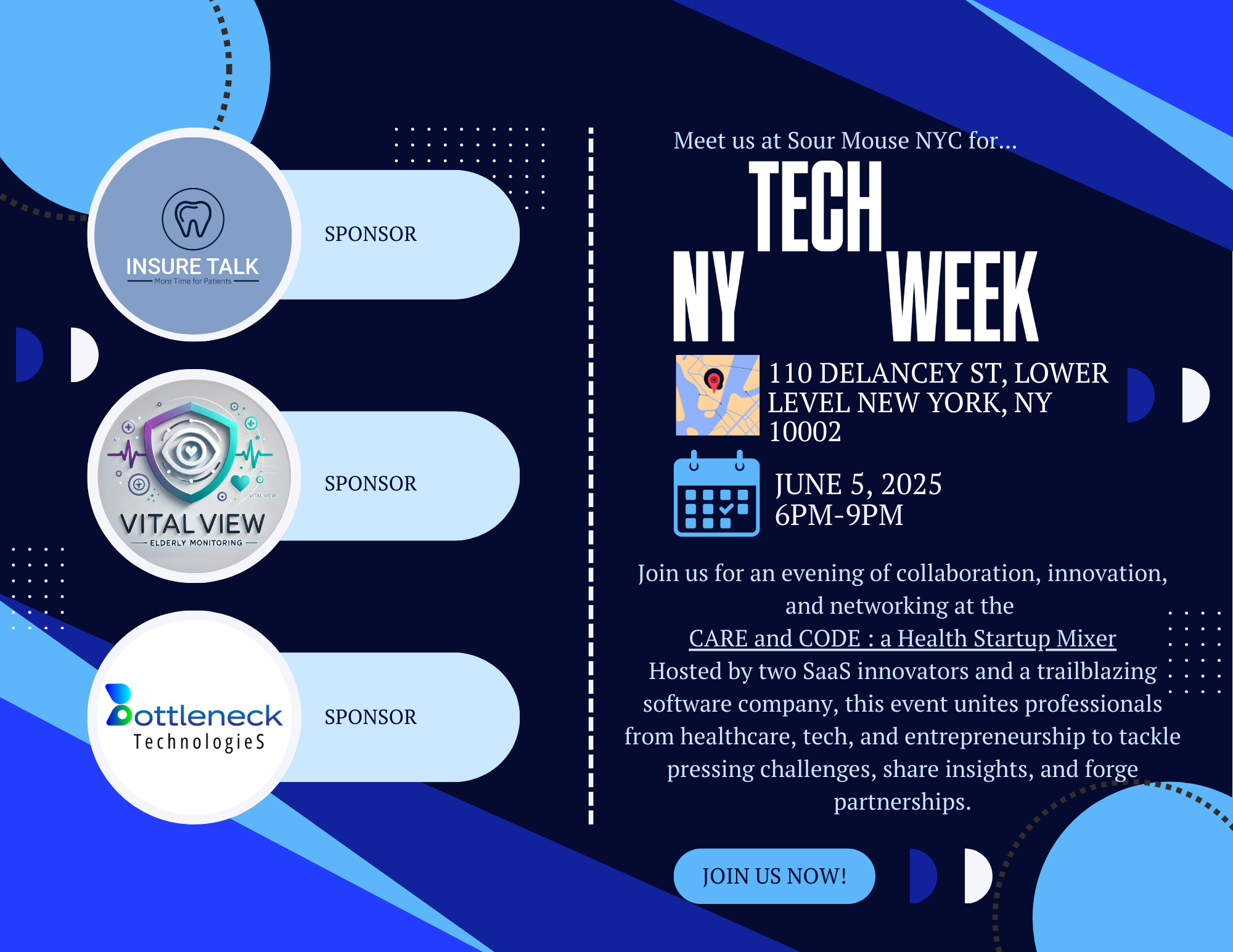 Care and Code: a Health Startup Mixer #NYTechWeek